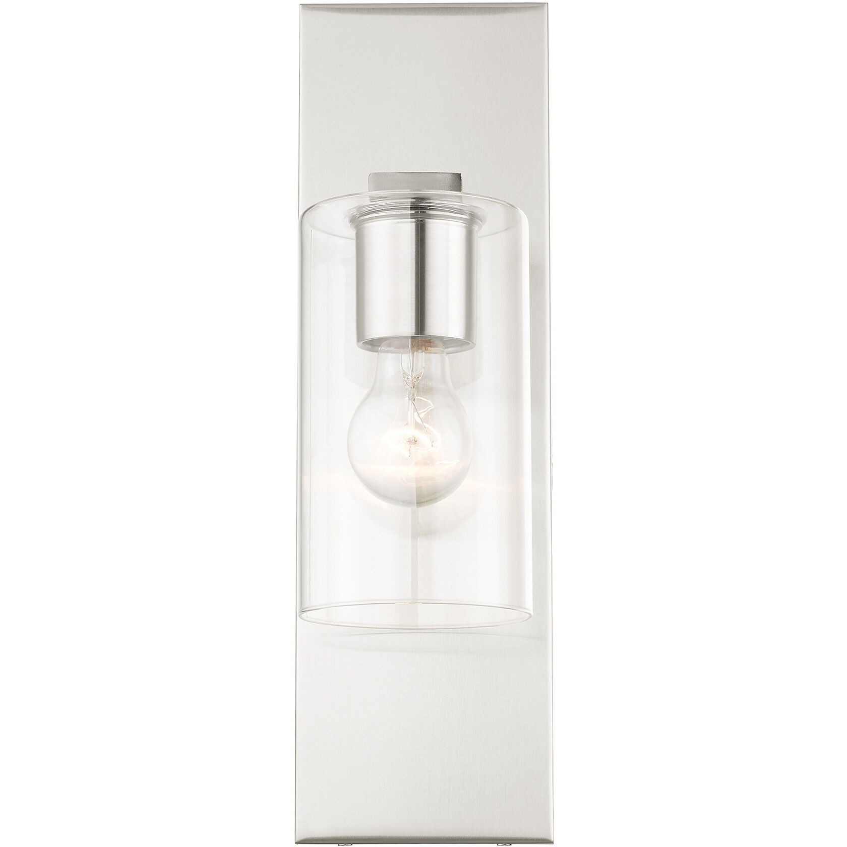 Zurich 1 Light 5 inch Brushed Nickel Sconce Wall Light