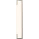 New Edge LED 5 inch Satin Nickel Bath Bar Wall Light
