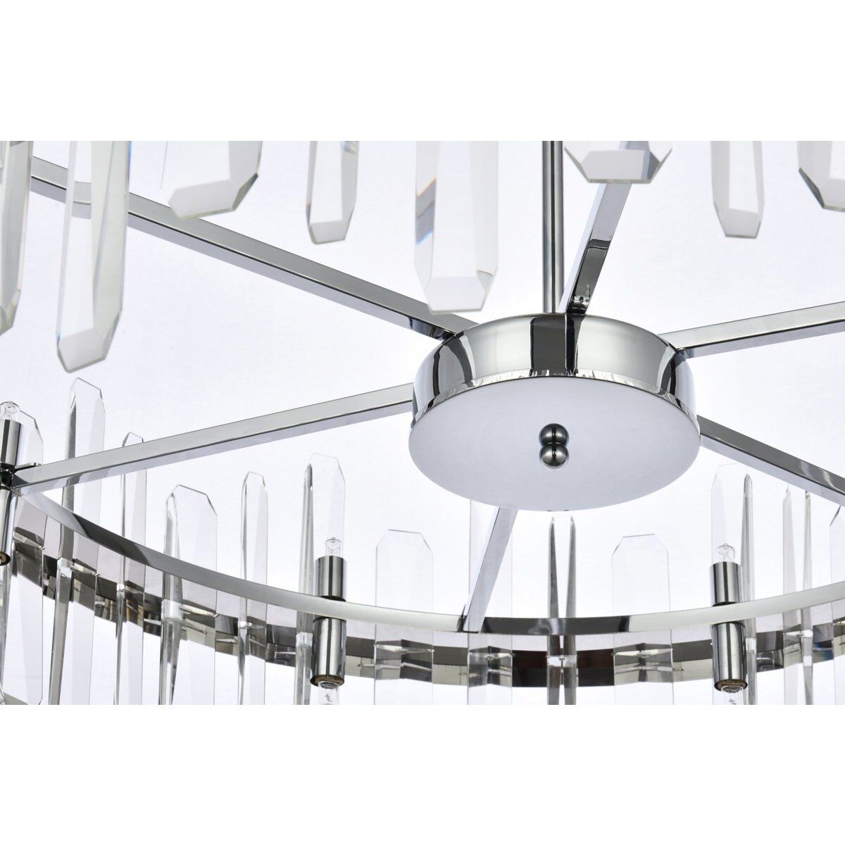Serena 16 Light 32 inch Chrome Chandelier Ceiling Light
