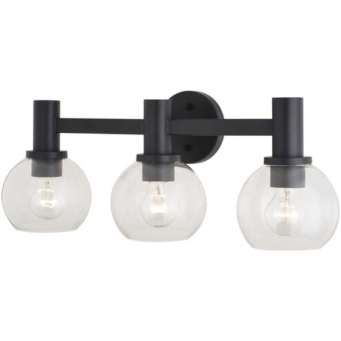 Marshall LED 23.5 inch Matte Black Bathroom Light Wall Light