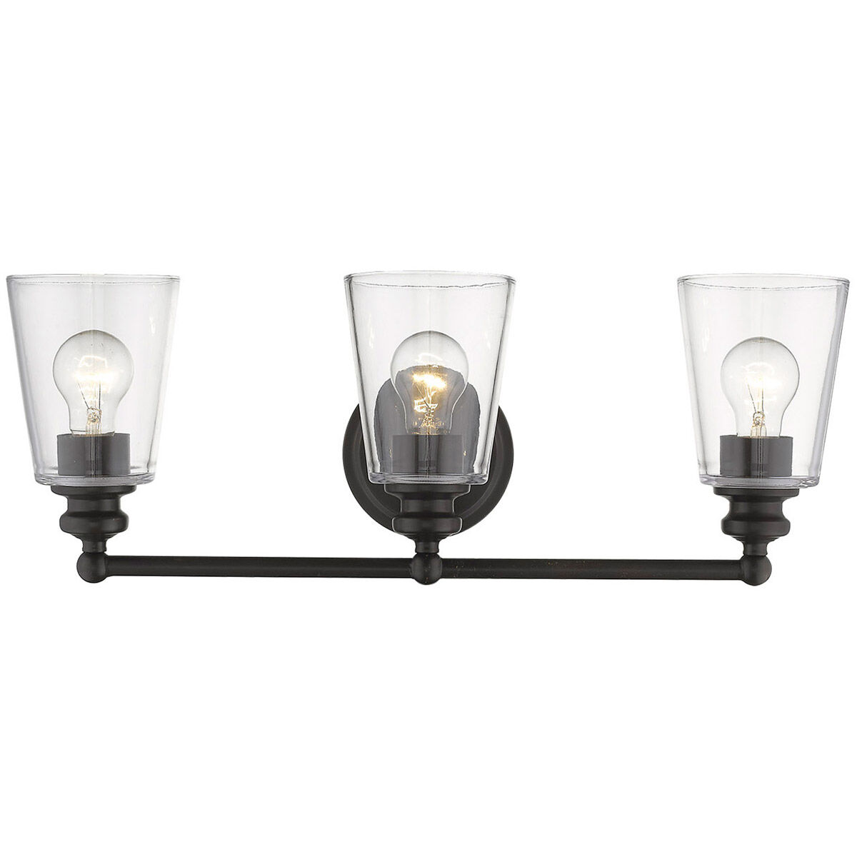 Ceil 3 Light 23 inch Oil-Rubbed Bronze Vanity Light Wall Light in Oil Rubbed Bronze