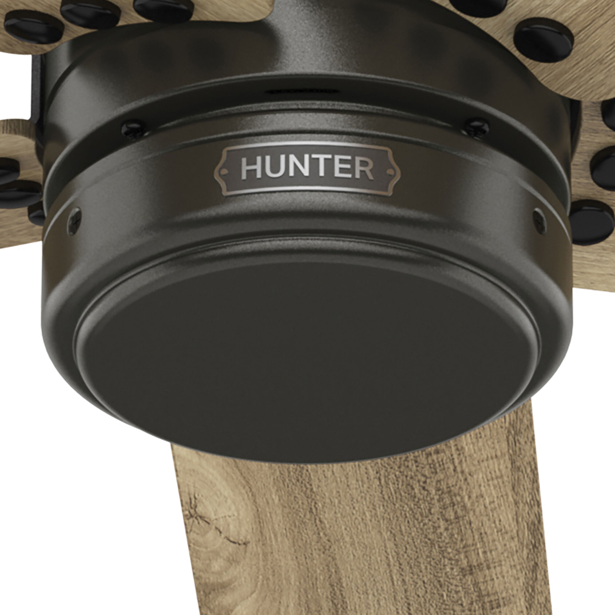 Burton 52 inch Noble Bronze with Golden Maple Blades Outdoor Ceiling Fan