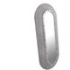 Luna 58 X 25 inch White Wash Mirror