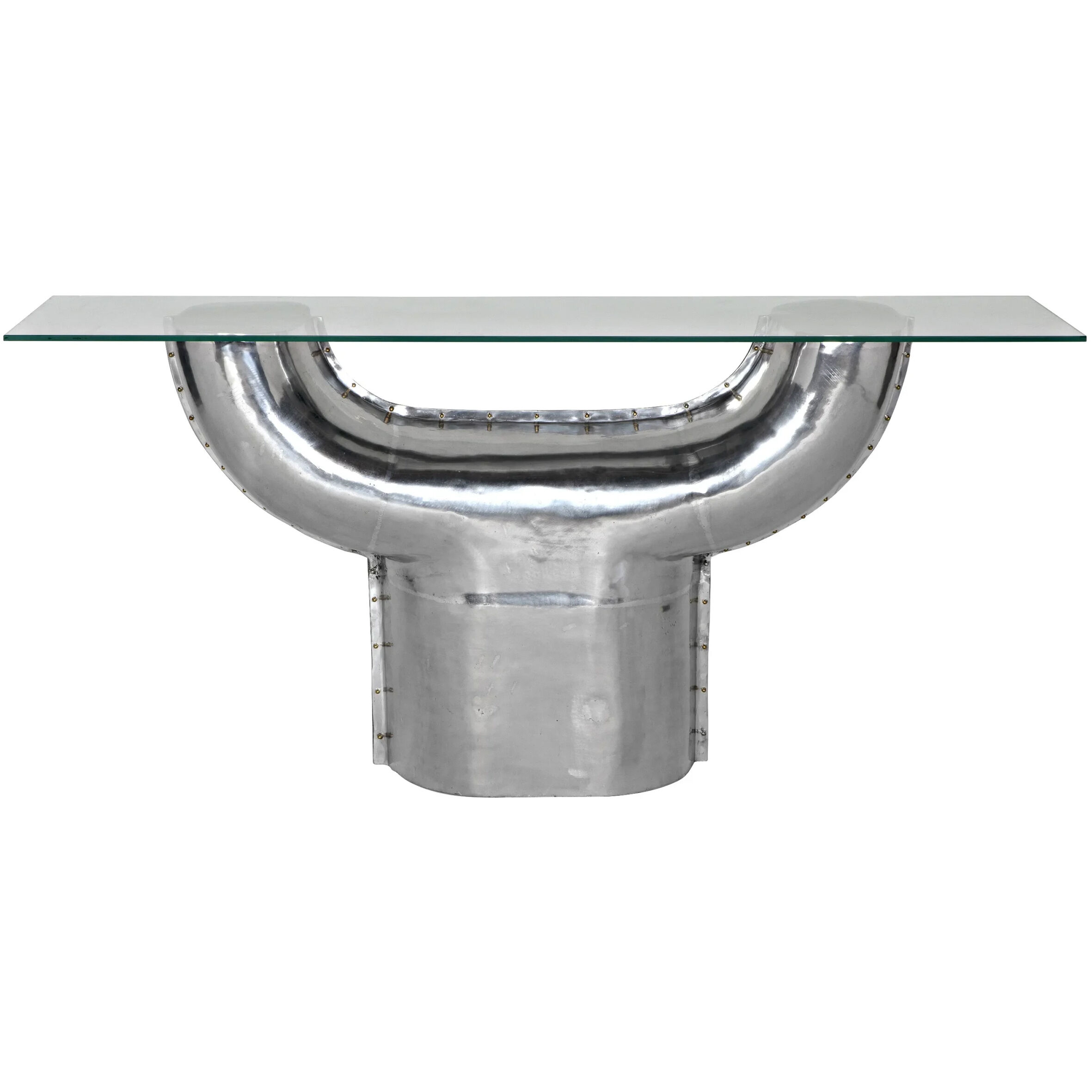 Titan 69 X 20 inch Chrome Console