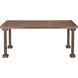 Ryder 72 X 38 inch Dark Walnut Table/Desk