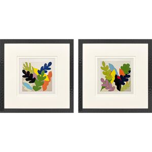 Eclectic Garden Multi and Green and Red and Yellow Framed Art