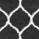 Urban Shag 123 X 94 inch Black Rug, Rectangle