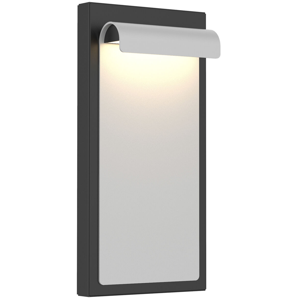 Cap LED 12 inch Graphite Black Outdoor Wall Lighting, WAC Limited