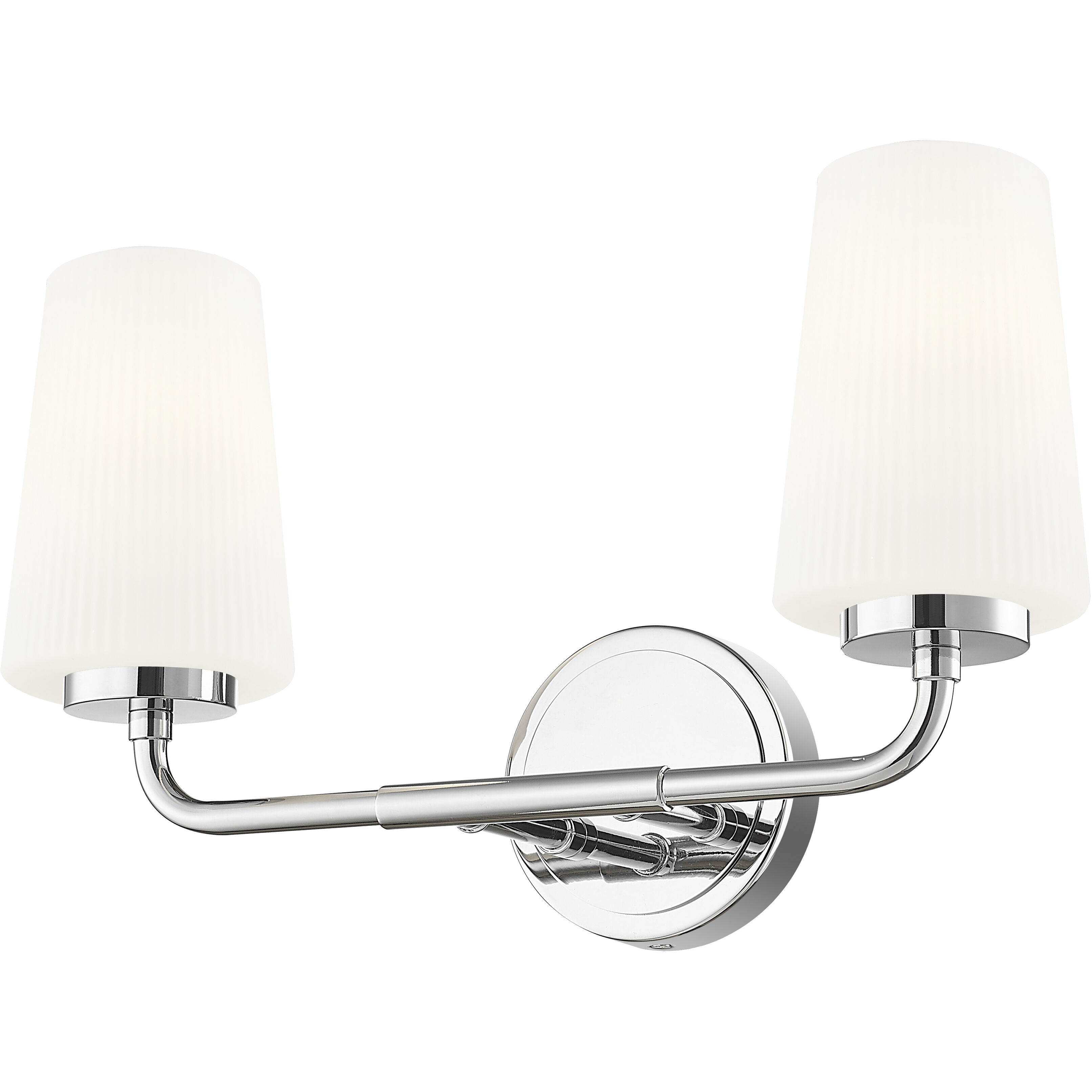 Montford 2 Light 16 inch Chrome Bath Vanity Light Wall Light
