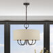 Bellingham 5 Light 22 inch Bronze Pendant Chandelier Ceiling Light