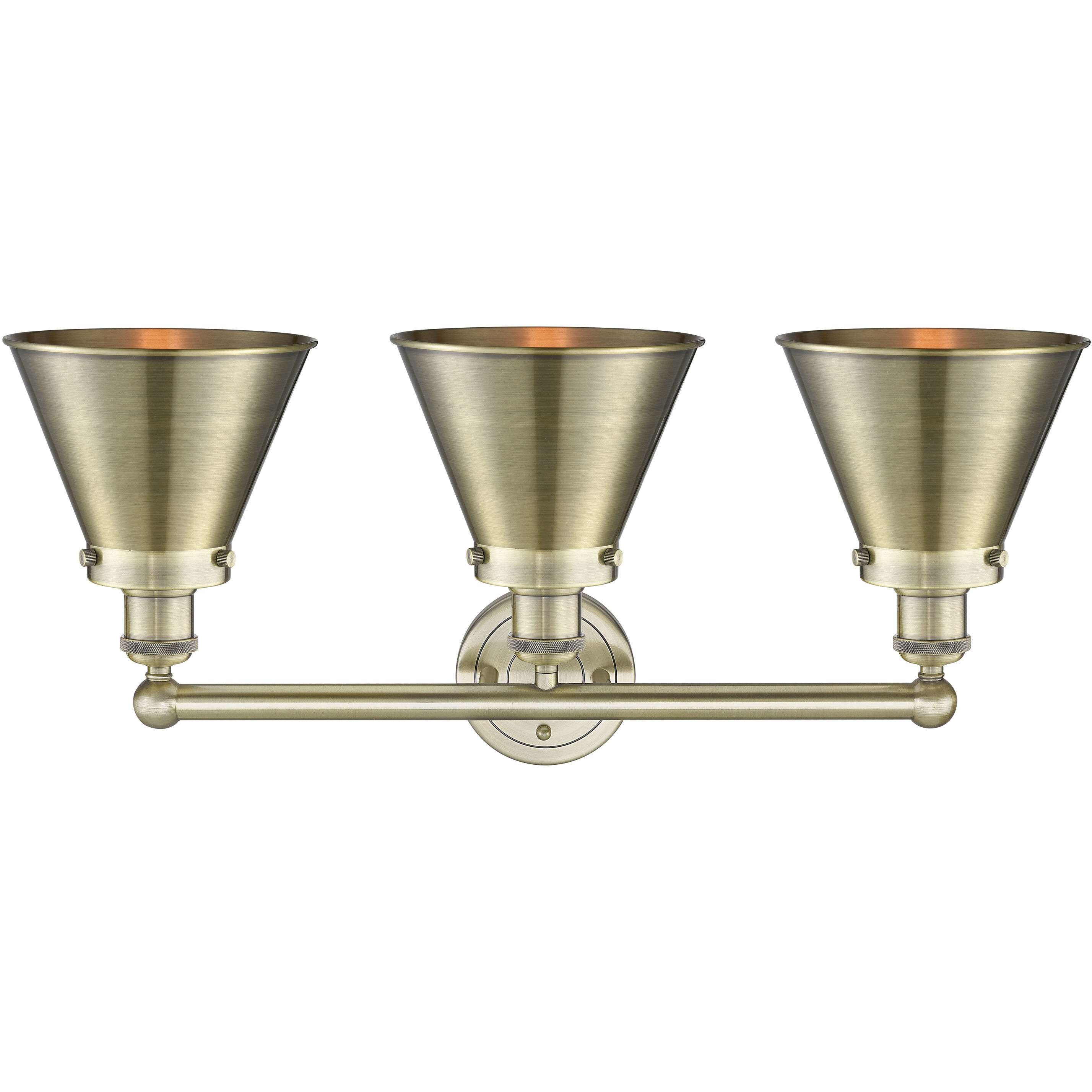 Appalachian 3 Light 26 inch Antique Brass Bath Vanity Light Wall Light