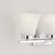 Bayfield 3 Light 20 inch Chrome Wall Bath Fixture Wall Light