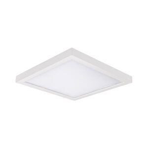Square LED 5 inch White Flush Mount Ceiling Light in 3000K, 5in