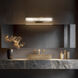 Lanza LED 20 inch Aged Brass Bath Vanity & Wall Light