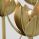 Julie Neill Alberto LED 28.75 inch Antique-Burnished Brass Low Ceiling Chandelier Ceiling Light, Small
