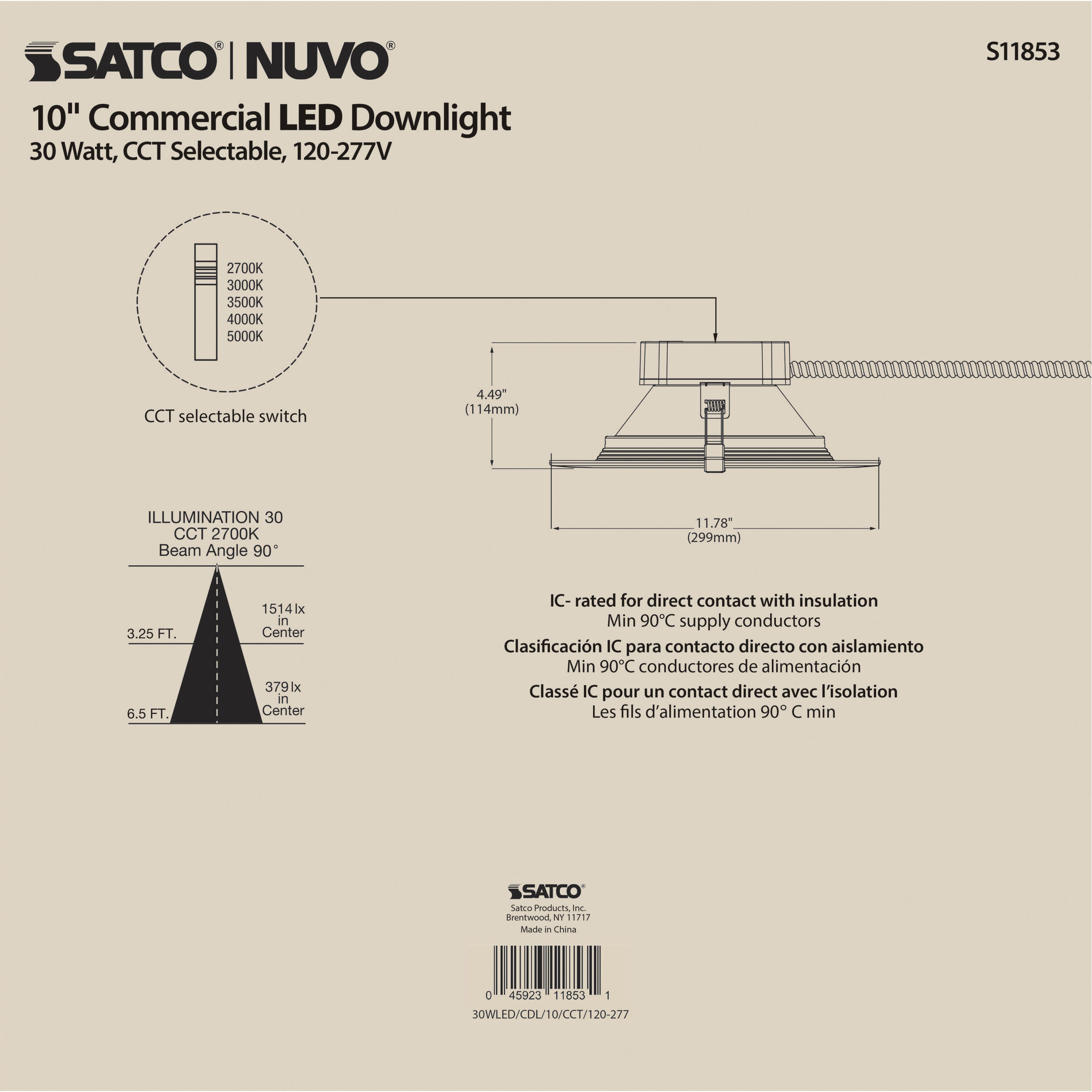 Edgewood Integrated White Recessed