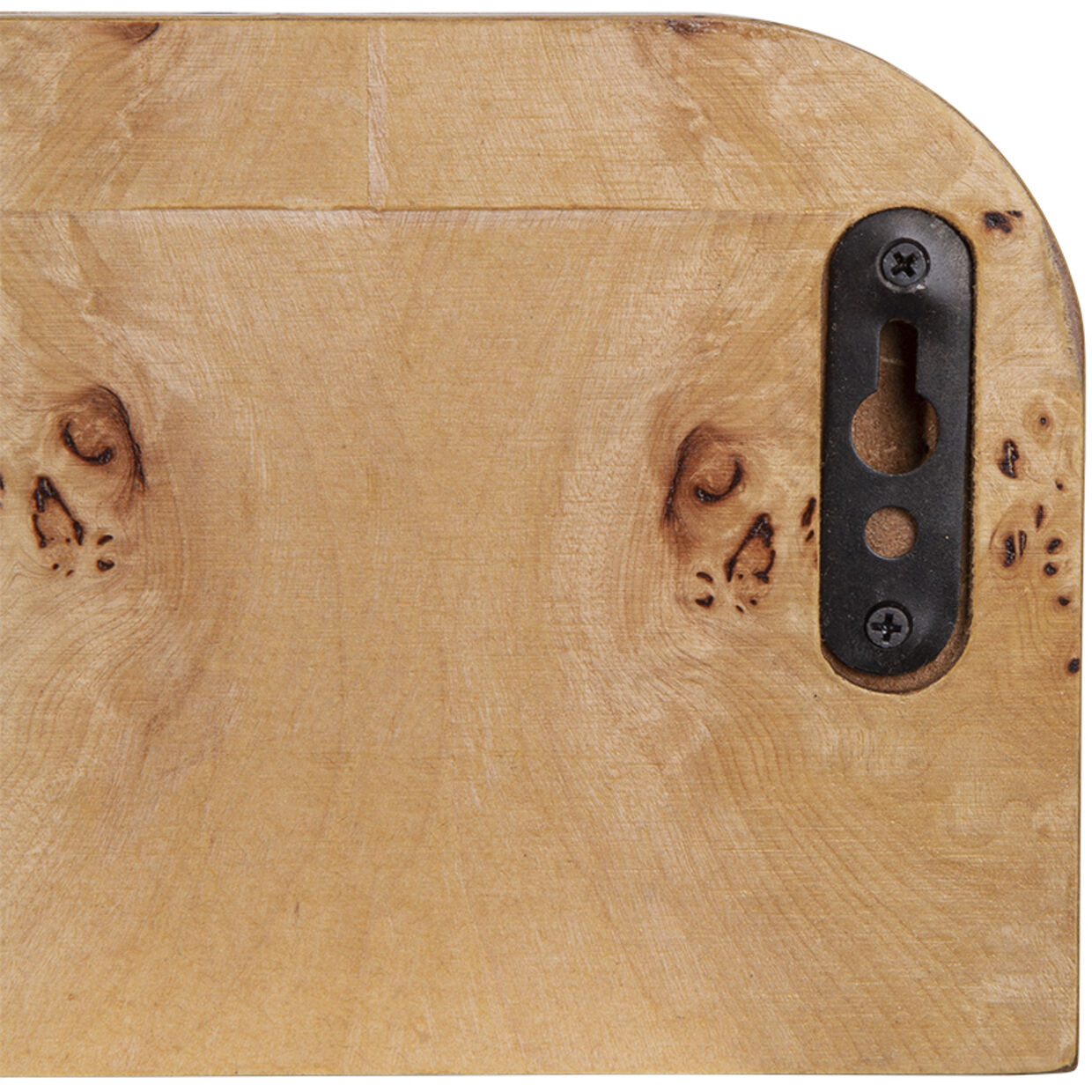 Anita 23.6 inch Brown Wall Shelf