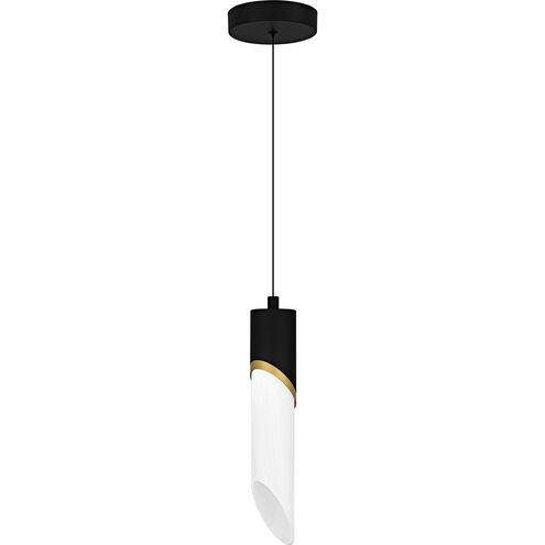 Quoizel Alys LED 2.5 inch Matte Black Mini Pendant Ceiling Light, Small PCAYS1503MBK - Open Box