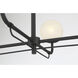 Whitehall 4 Light 30 inch Dark Matte Black Chandelier Ceiling Light
