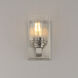 Cubos 1 Light 4.75 inch Satin Nickel Wall Sconce Wall Light