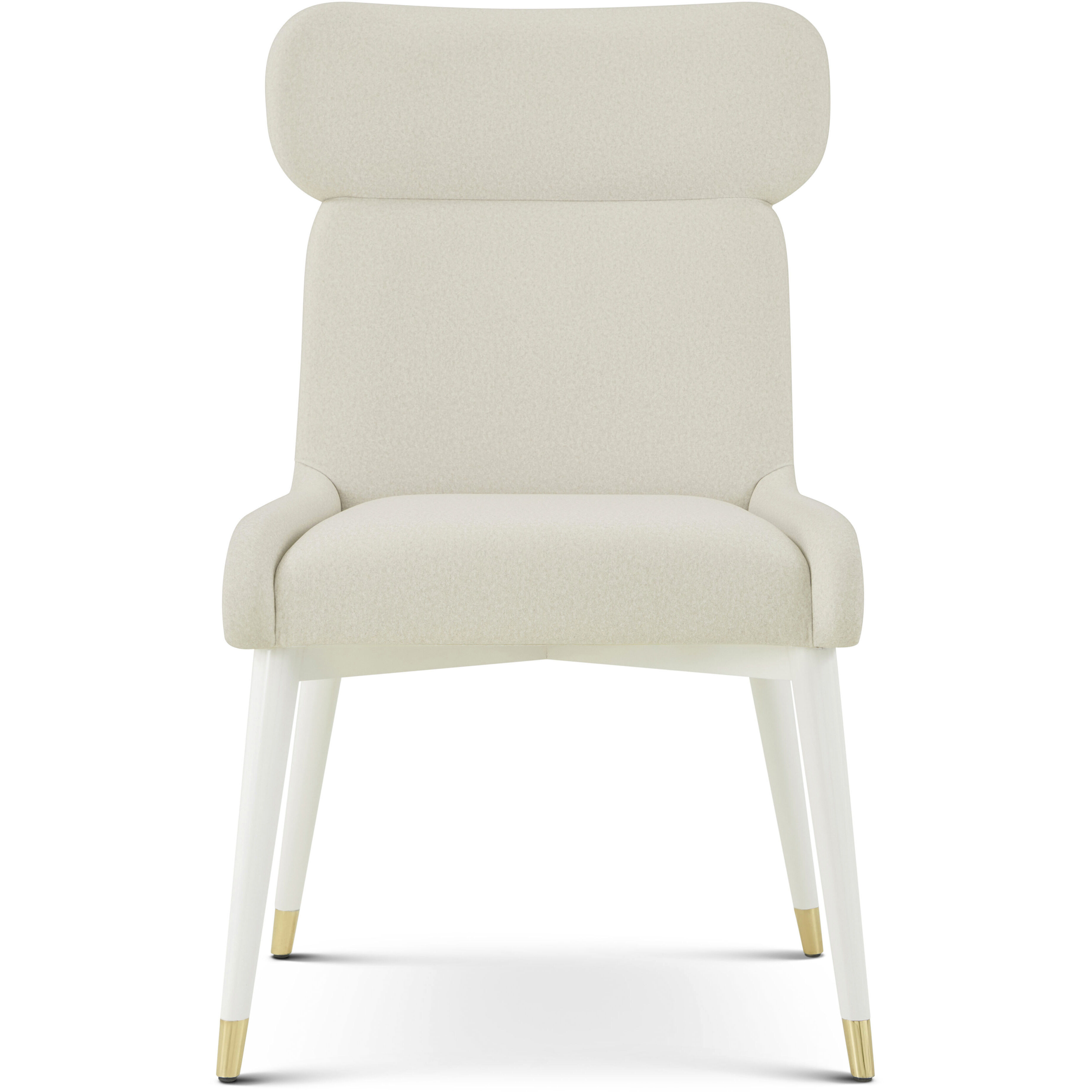Judith Leiber Couture Solstice Dining Side Chair, Wooden, Upholstered