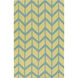 Fallon 132 X 96 inch Lime, Teal, Camel Rug