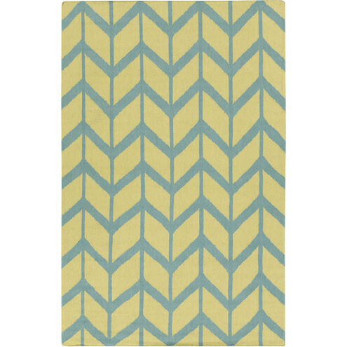 Fallon 36 X 24 inch Lime, Teal, Camel Rug
