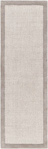 Siena 96 X 30 inch Gray Rug in 2.5 x 8, Runner