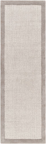 Siena 96 X 30 inch Gray Rug in 2.5 x 8, Runner