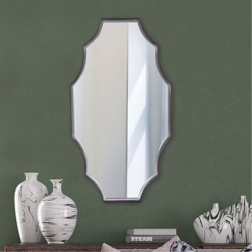 Edgebrook 43 X 24 inch Graphite Wall Mirror