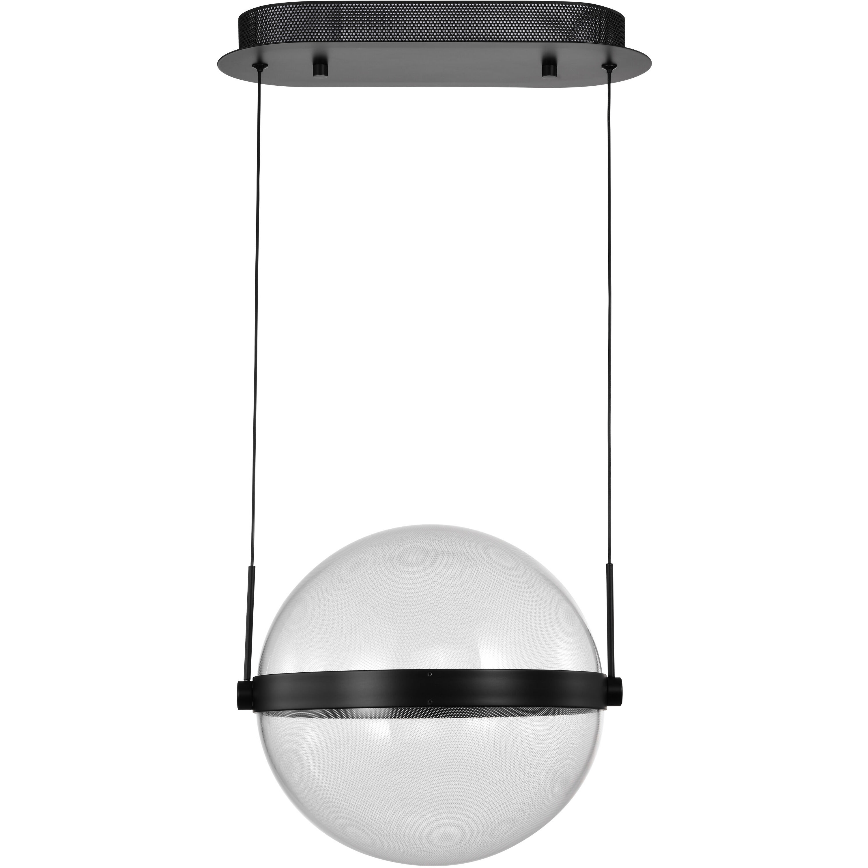 Arvada LED 12.63 inch Matte Black Pendant Ceiling Light