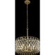 Windsor 6 Light 25 inch French Gold and Matte Black Pendant Ceiling Light