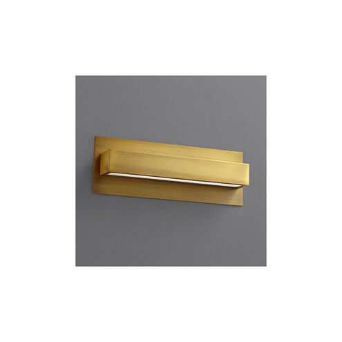Alcor 1 Light 13 inch Aged Brass Sconce Wall Light