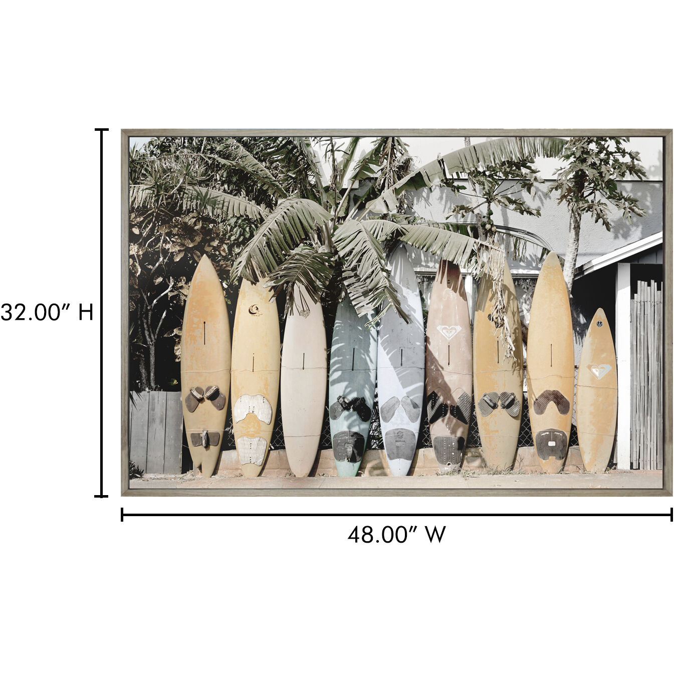 Surfs Up Multicolor Wall Décor