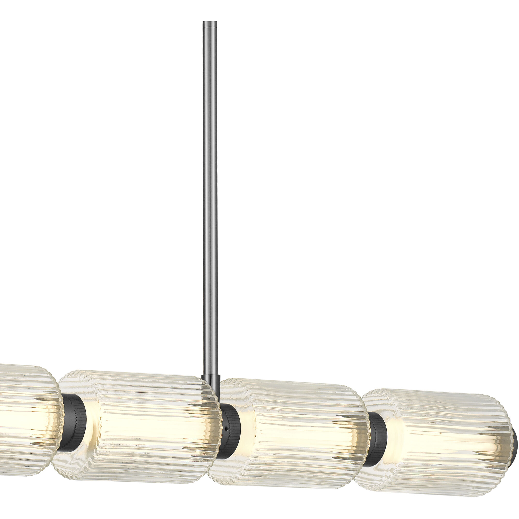 Turner LED 42.25 inch Black Chrome Island Light Ceiling Light