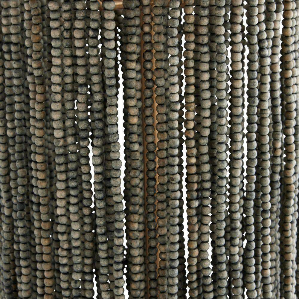 Baja 1 Light 10 inch Dark Gray Wash and Antique Brass Pendant Ceiling Light