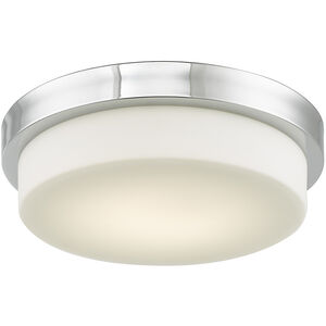 Step LED 12.8 inch Chrome Flush Mount Ceiling Light
