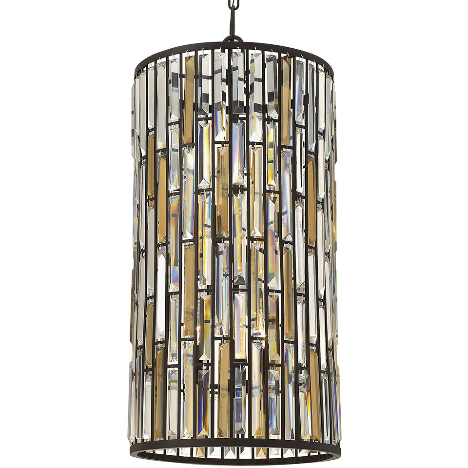 Gemma LED 16 inch Vintage Bronze Foyer Light Ceiling Light, Large