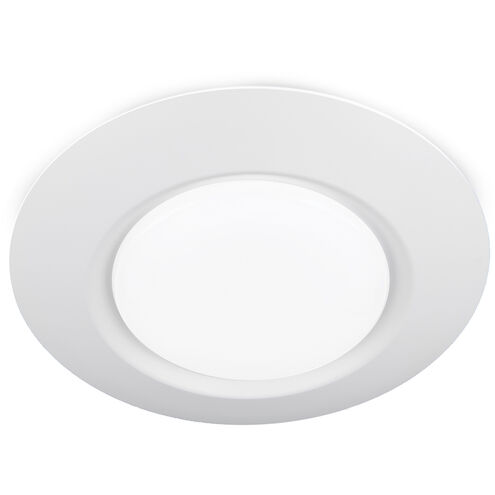 Icbinr LED 8 inch White Flush Ceiling Light in 1 