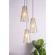 Modesta 3 Light 15 inch Brass Pendant Ceiling Light