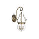 Everett 2 Light 8.5 inch Antique Brass Wall Sconce Wall Light