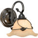 Vine LED 10 inch Oil Shale Bathroom Light Wall Light
