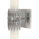 Brietta 2 Light 5 inch Polished Nickel Bath Wall Sconce Wall Light