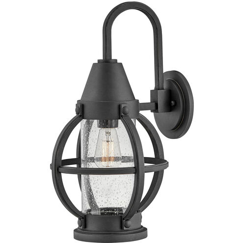 Coastal Elements Chatham LED 20 inch Museum Black Outdoor Wall Mount Lantern