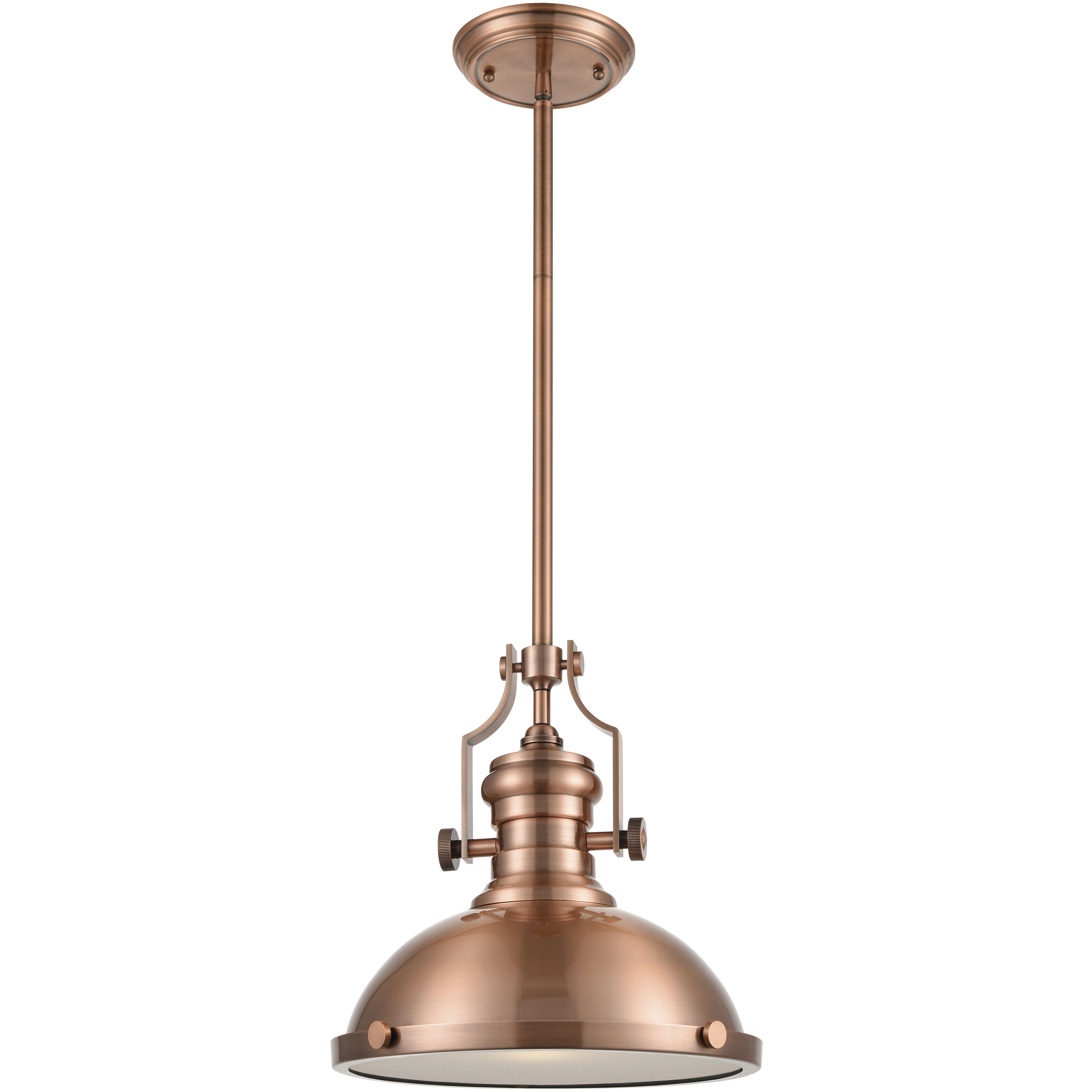 Chadwick Pendant Ceiling Light in Antique Copper
