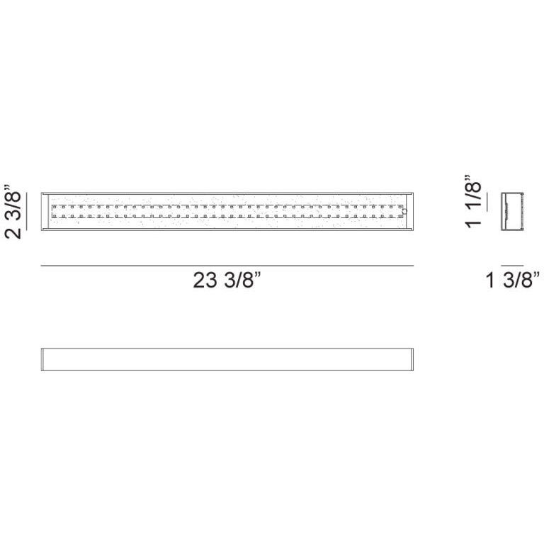 Millare Wall Sconce Wall Light in Oxidized Black