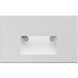 Colorscaping LED 2.25 inch White on Aluminum ADA Step and Wall Light, Colorscaping