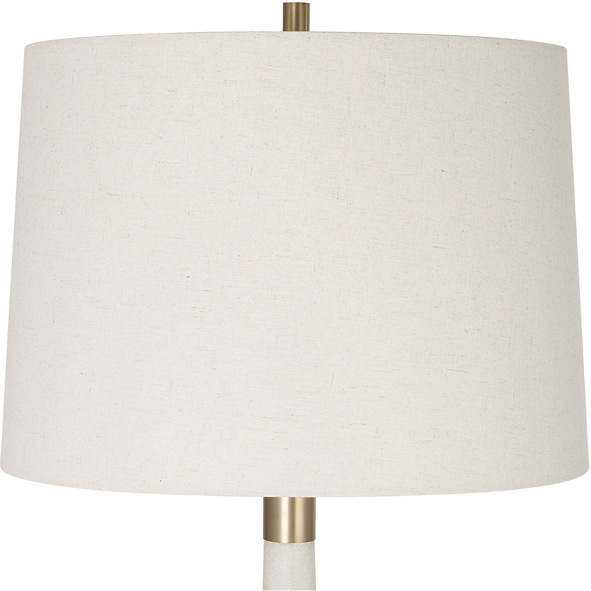 Marille 36 inch 150.00 watt Ivory Man-Made Stone and Brushed Brass Table Lamp Portable Light