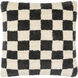 Lukas 22 X 22 inch Ivory/Black Accent Pillow