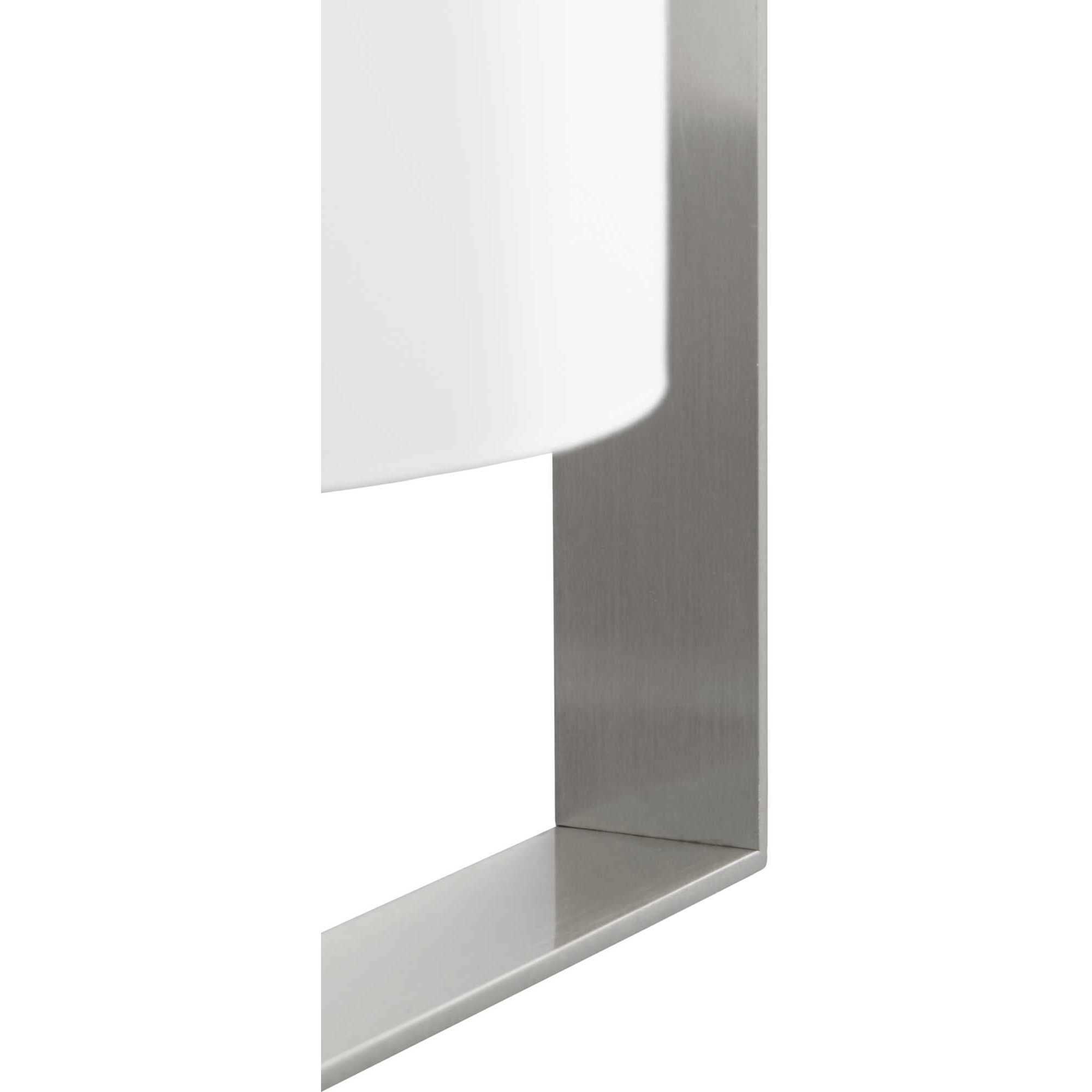 Vertex 1 Light 12 inch Brushed Nickel Foyer Light Ceiling Light